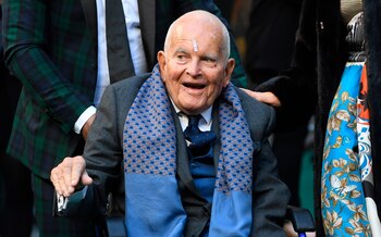 El actor británico, Ian Holm.