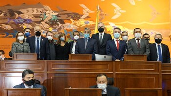 Congreso eligió a los nuevos magistrados de la Comisión de Disciplina Judicial, la cual reemplazará el Consejo Superior de la Judicatura. Foto: Cámara de Representantes.