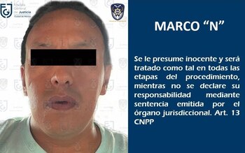 El presunto feminicida fue vinculado