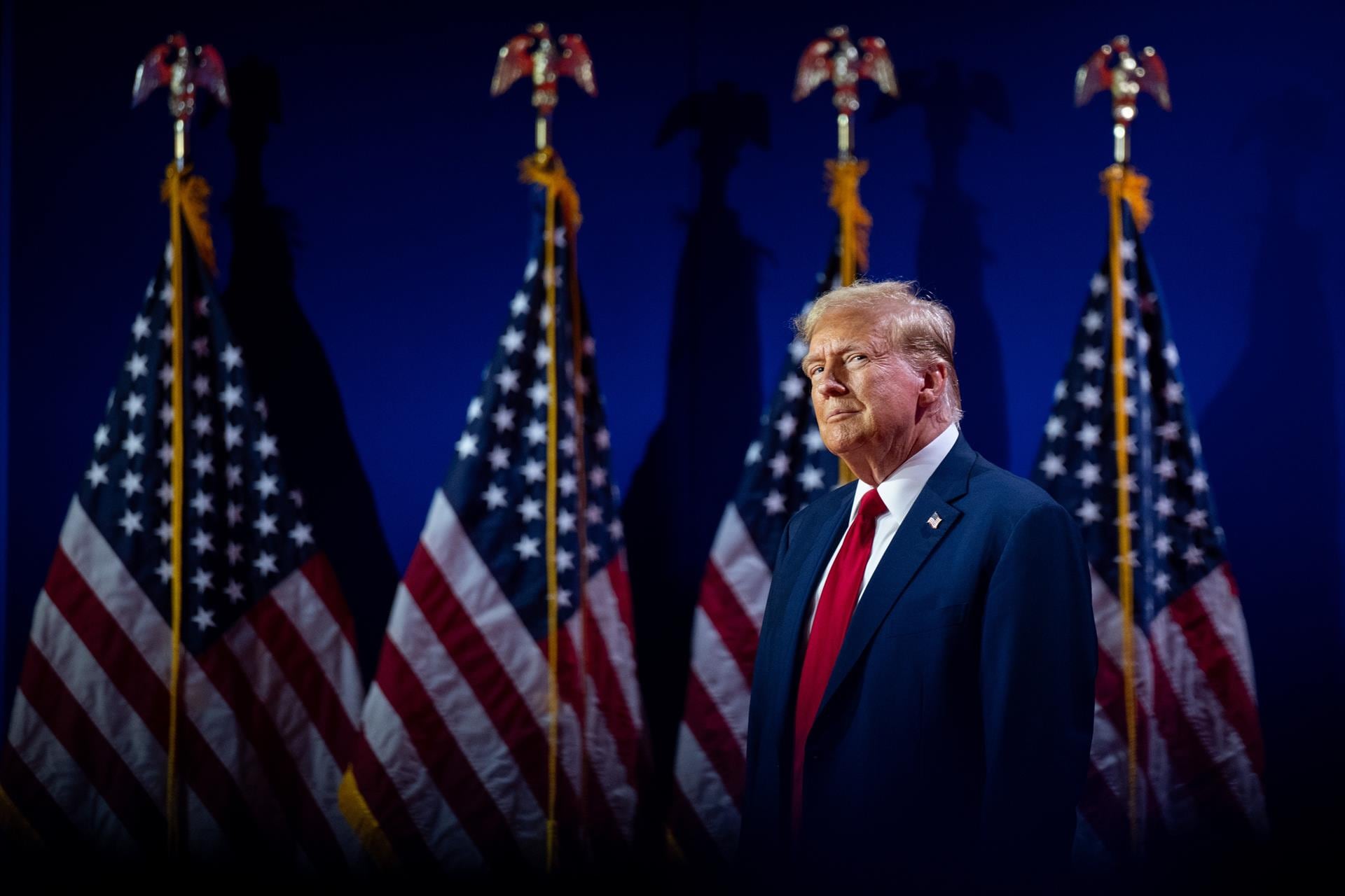 Trump dijo que la identidad de EEUU está amenazada por