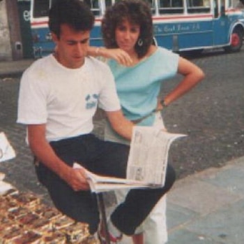 Ramón Garcés y Roxana en