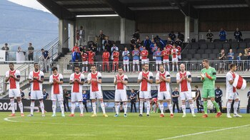 Los jugadores del Ajax rindieron