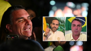 De qué hablaron Abelardo de la Espriella y Flávio Bolsonaro durante su encuentro virtual previo a la segunda vuelta en Brasil: “Quiero que les vaya bien a nuestros vecinos”