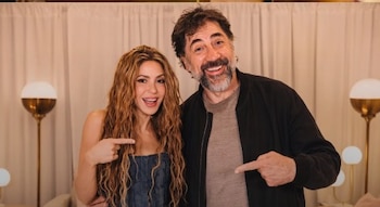 La cantante Shakira comparte un video con Javier Bardem y Burna Boy durante su show en Brooklyn - crédito redes sociales