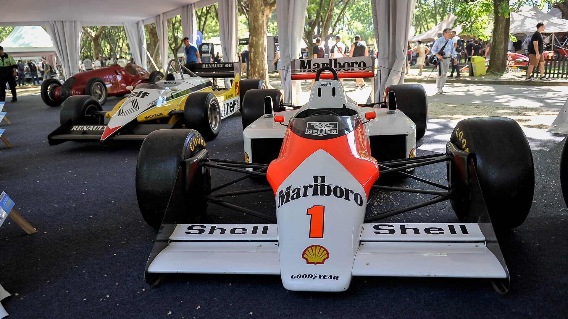 El McLaren de 1987, el Renault de 1982 y el Alfa Romeo de Oscar Gálvez, entre las joyas de la F1