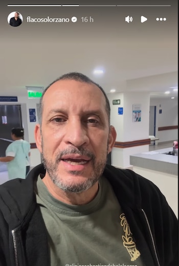 El artista agradeció por la