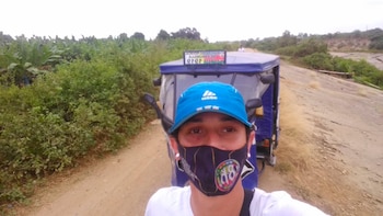 Cruzando la frontera entre Perú