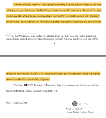 Resolución de la jueza Ana