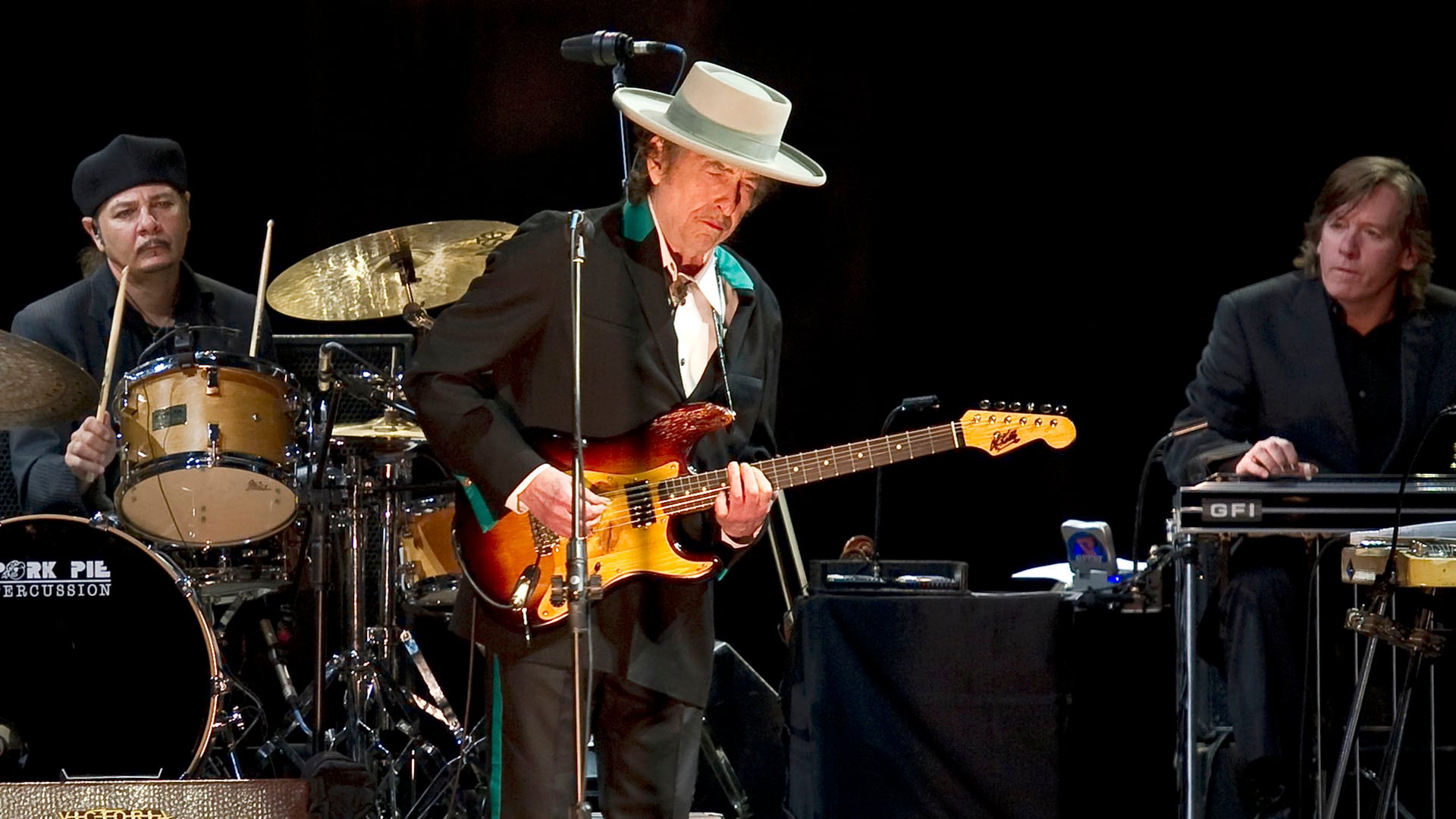 Bob Dylan no recogió su premio en Asturias. (AFP PHOTO/Philippe Lopez)