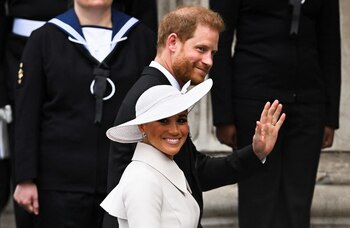 El príncipe Harry y Meghan