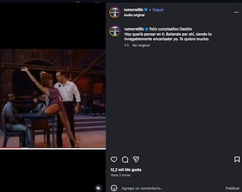 Rumer Willis recordó la participación