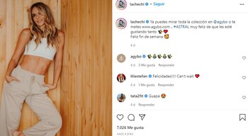 Post en Instagram de Karen Martínez. Foto: @lachechi