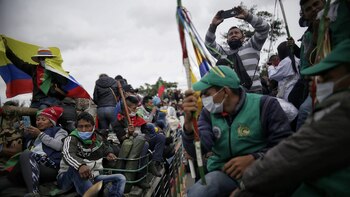 Minga indígena desmintió falsa noticia