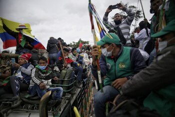 Minga Indígena desmintió falsa noticia