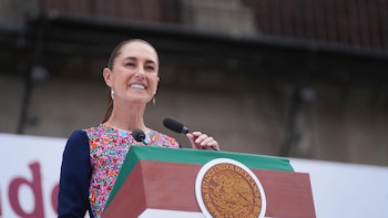 La presidenta Claudia Sheinbaum cierra en el Zócalo una gira con 850 mil asistentes