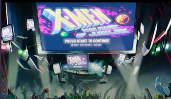 Este capítulo no solo lleva a los personajes Jubilee y Roberto a través de un viaje dentro de un entorno de videojuego distópico, sino que también introduce referencias que apelan al sentimiento de los admiradores de la franquicia. (@marvel)