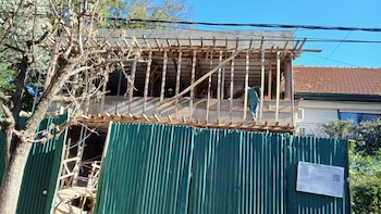 Delincuentes ingresaron en una obra