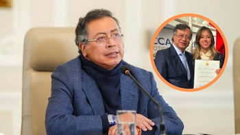 Gustavo Petro compartió mensaje tras la graduación de su hija Antonella: “Me sentía como ante un abismo”