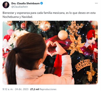 Claudia Sheinbaum desea que las