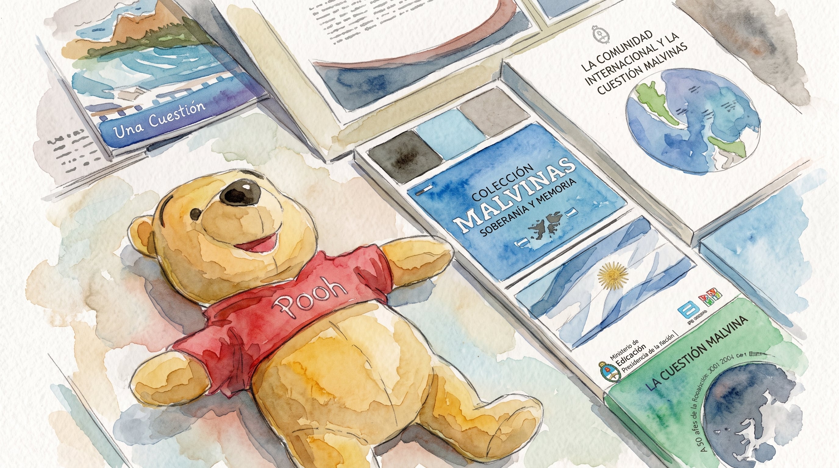 Uno de los regalos que el canciller Guido Di Tella envió a los isleños durante el gobierno de Carlos Menem (Imagen Ilustrativa Infobae)