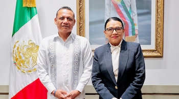 Juchitán busca apoyo federal ante la escalada de violencia; se reúne con Rosa Icela Rodríguez.