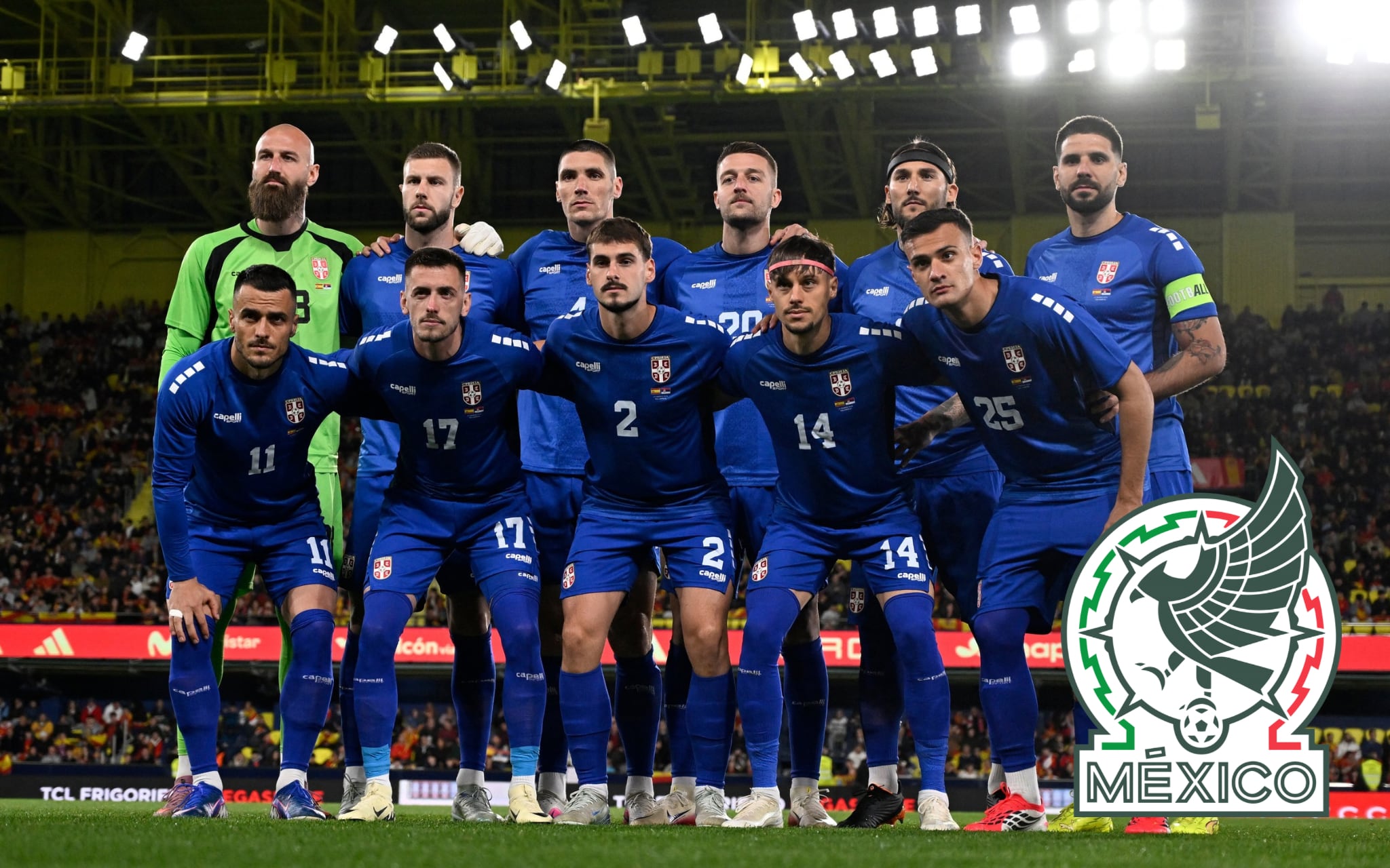 México tendrá su última oportunidad de medirse ante un rival europeo cuando reciba a la escuadra serbia, comandada por Veljko Paunovi.REUTERS/Pablo Morano