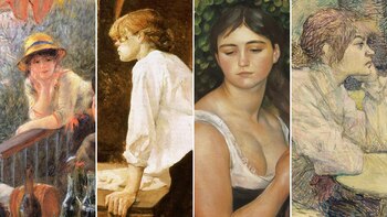 Suzanne Valadon, como modelo en