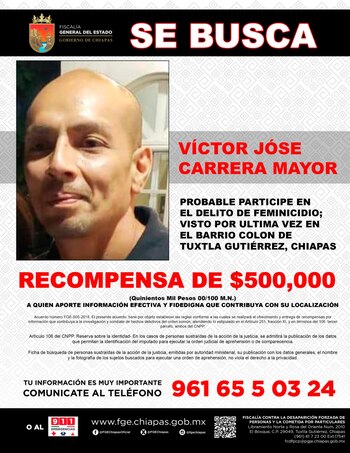 Crédito: Fiscalía General del Estado