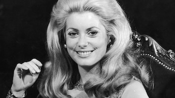 La actriz francesa Catherine Deneuve