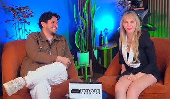 La periodista de espectáculos participó