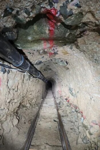 Narcotúnel localizado en Tijuana con
