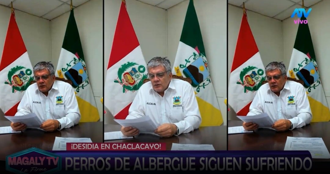 Animalistas esperaron al alcalde Sergio Baigorria desde temprano y personal de limpieza llegó casi al mediodía. ATV/ Magaly TV La Firme.
