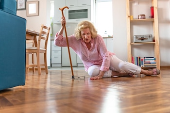 En caso de caída, es