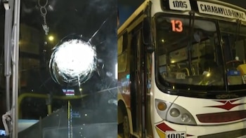 Chofer de la empresa Santa Cruz evitó ser asesinado tras detectar que un falso pasajero portaba un arma de fuego y aceleró para escapar del ataque en Comas - Créditos: Captura de pantalla de Panamericana TV.