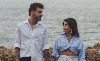 Martina La Peligrosa y Daniel Caballero en la imagen, en un viaje que hicieron juntos por Europa - crédito @martinalapeligrosa/Instagram