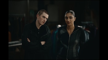 Dos de los protagonistas de