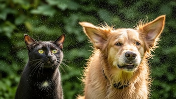 Por qué los perros y gatos sacuden la cabeza y cuándo ese gesto puede ser una señal de alarma