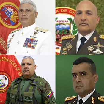 Ashraf Andel Hadi Suleimán Gutiérrez, Johan Alexander Hernández Lárez, Lenín Lorenzo Ramírez Villasmil en la Aviación y Orlando Ramón Romero Bolívar