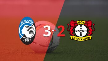 Atalanta gana 3-2 a Bayer