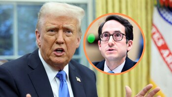 Donald Trump y Alvaro Bedoya.