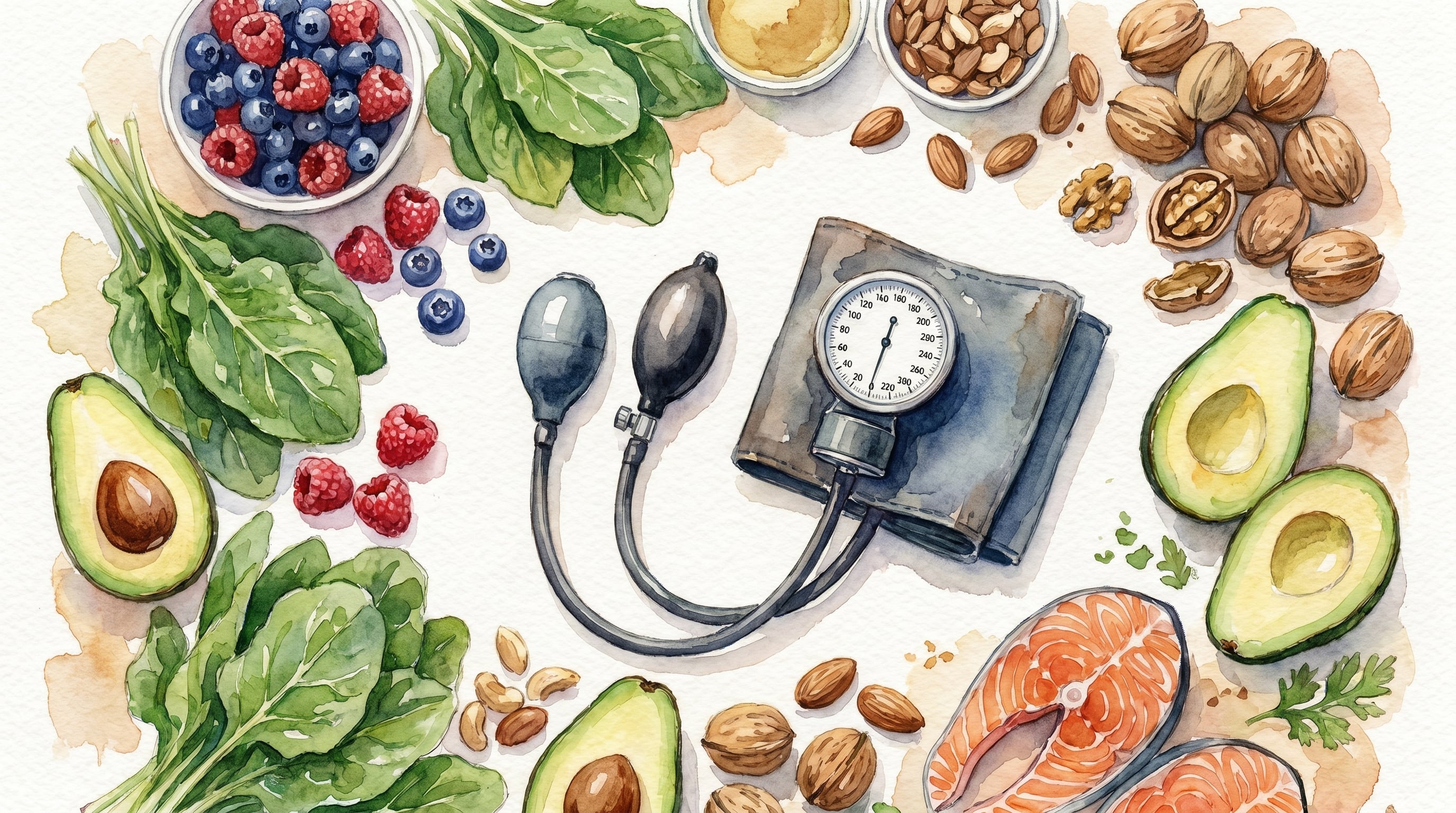 Los expertos proponen un plato saludable para controlar la presión arterial