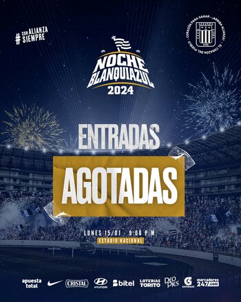 Entradas agotadas para la 'Noche