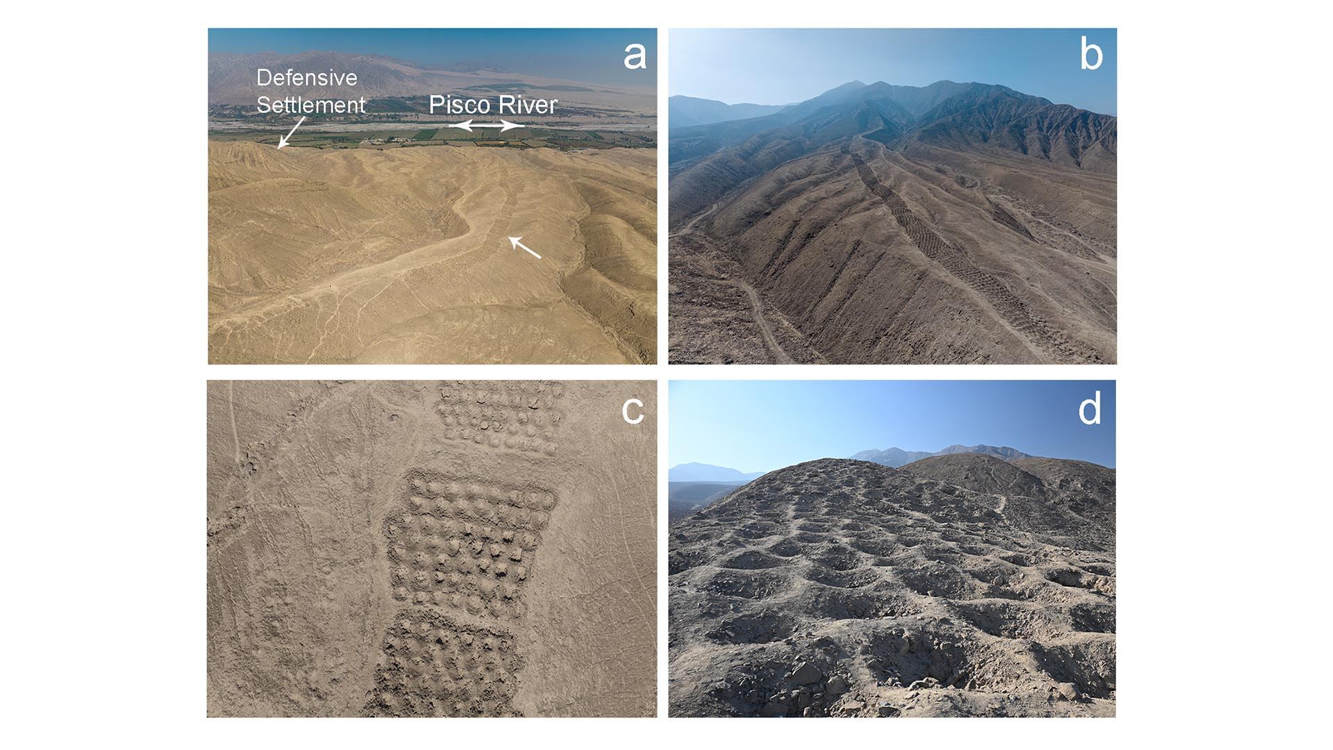 Monte Sierpe se ubica en un punto estratégico, cerca de antiguos centros administrativos incas y rutas prehispánicas clave para la región/Fotos de J.L. Bongers y C. Stanish)