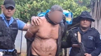 Pablo Roque Martínez Delgado, de 63 años, capturado en El Ayote. Es investigado por la detención ilegal del menor y el presunto delito de abuso sexual (Cortesía: Primerísima Nicaragua).