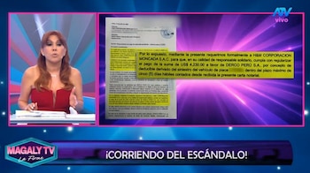 Magaly Medina asegura que Laura Spoya deberá asumir más de US$ 20 mil entre deducibles, penalidades y multas. Captura: Magaly TV La Firme.