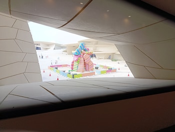 Vista de "La escultura de