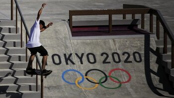 Los colombianos Jhancarlos González, Saskia