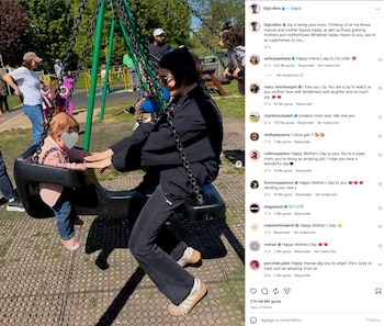 Celebridades en el Día de las Madres
