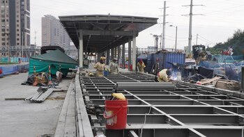 Así va el montaje de las demás estaciones del tramo 4 de la reforma de la carrera 68 - crédito suministrado a Infobae