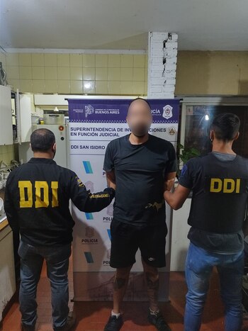 Jaru Alexander Rodríguez. Fue detenido